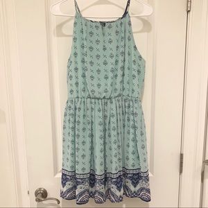Blue Rain swing dress